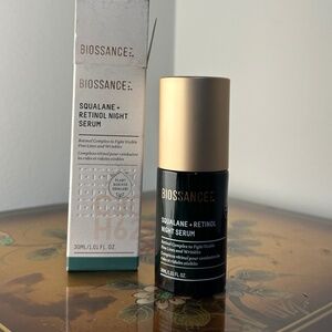 Biossance Squalane + Retinol Night Serum - 30ml - Brand New in Box